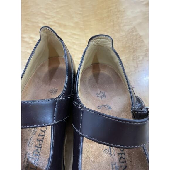 Footprints by Birkenstock Annapolis Mary Jane Comfort Brown Womens Size 37 - Picture 6 of 8